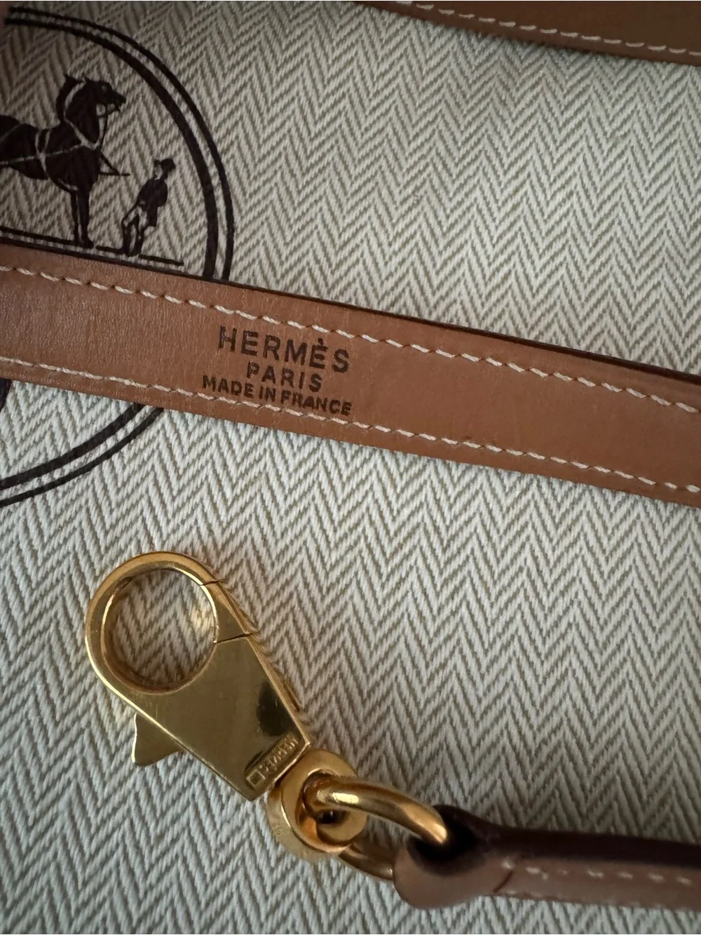 Hermes Kelly 32 Sellier Natural Chamonix GHW